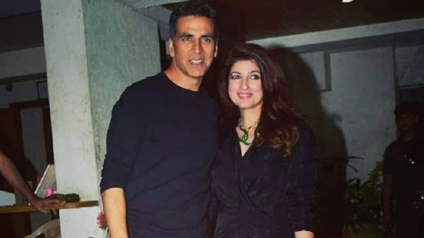 Akshay Kumar With His Wife Twinkle Khanna