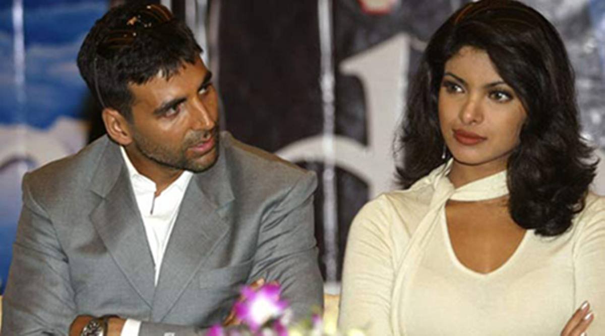 Akshay Kumar with Priyanka Chopra