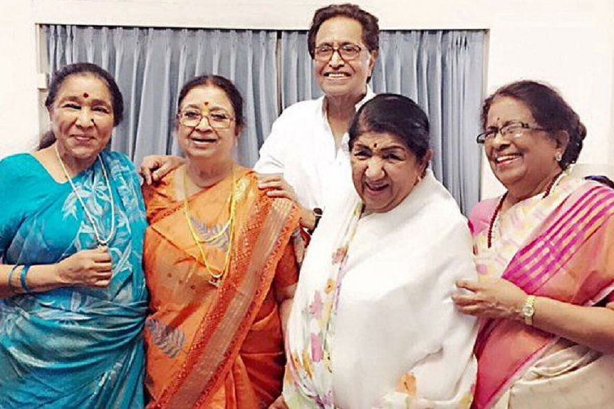 Asha Bhosle Family
