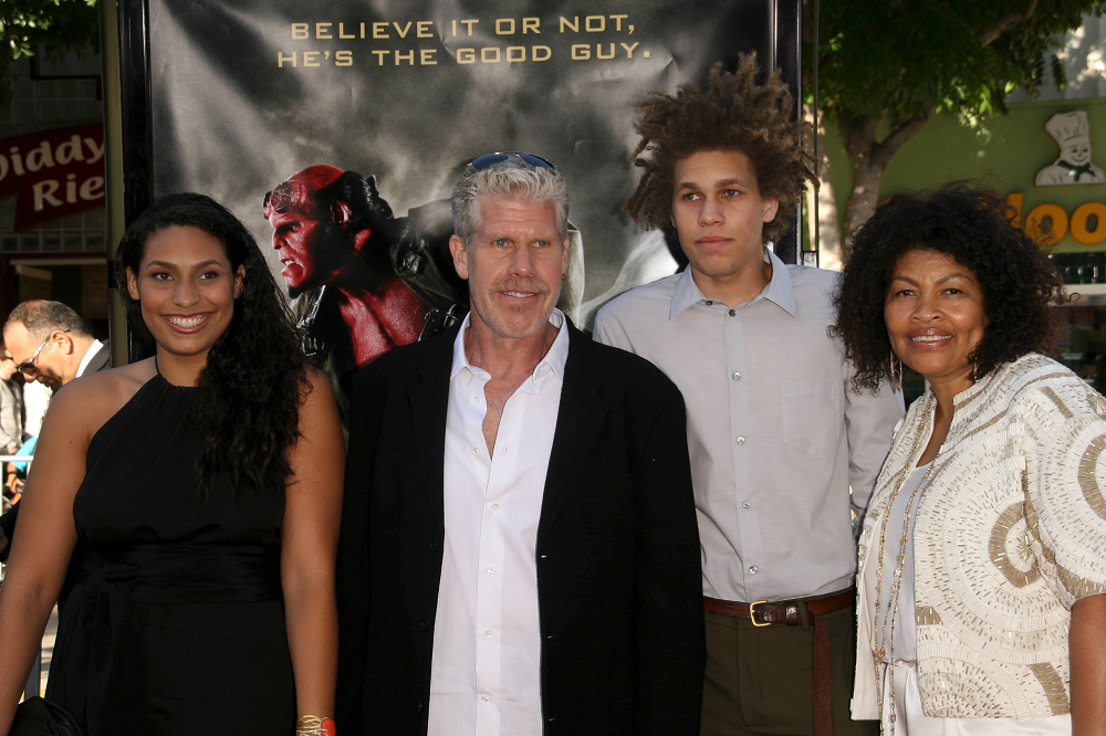 Ron Perlman Family