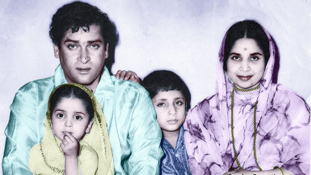 Shammi Kapoor Family
