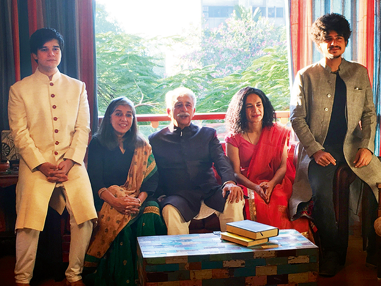 Naseeruddin Shah Family