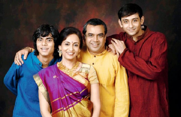 Paresh Rawal Family