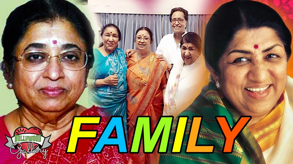 Usha Mangeshkar Family