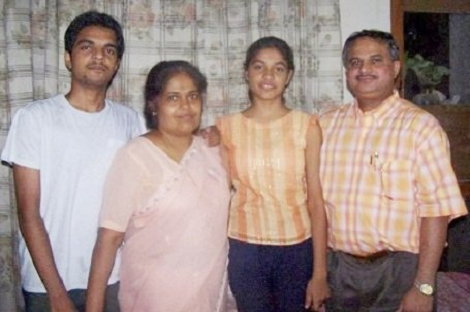 Archana Jose Kavi Family