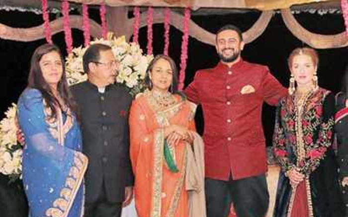 Arunoday Singh Family