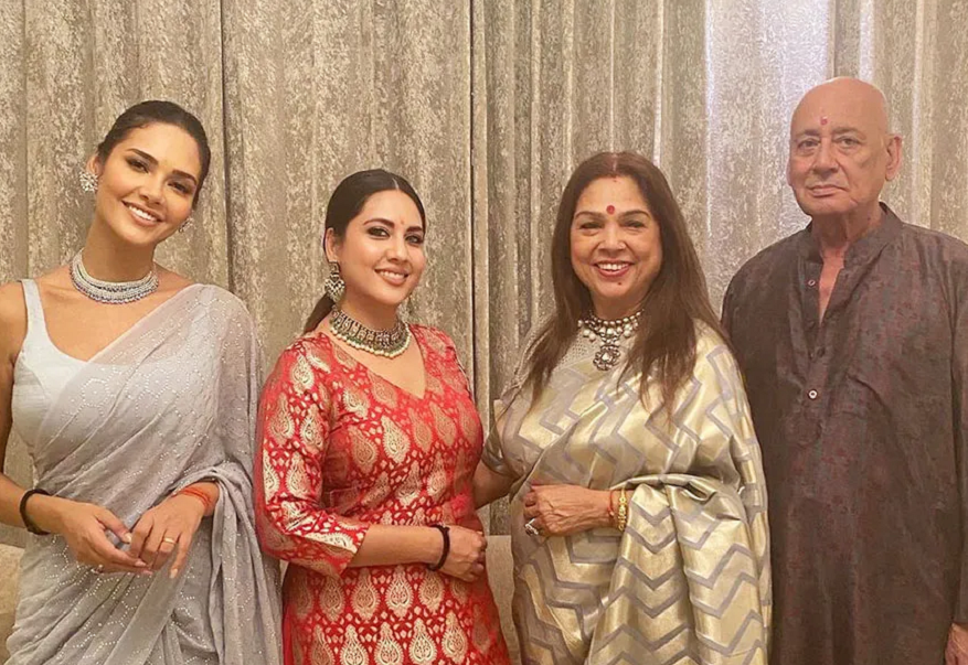Esha Gupta Family