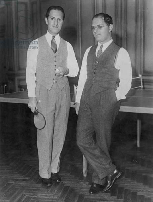 George & Ira Gershwin Height