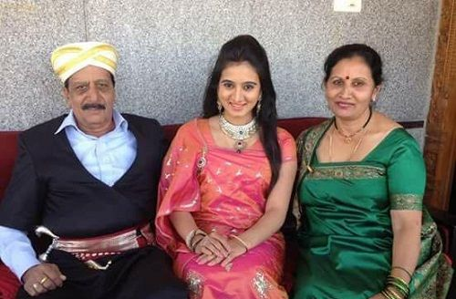 Harshika Poonacha Family