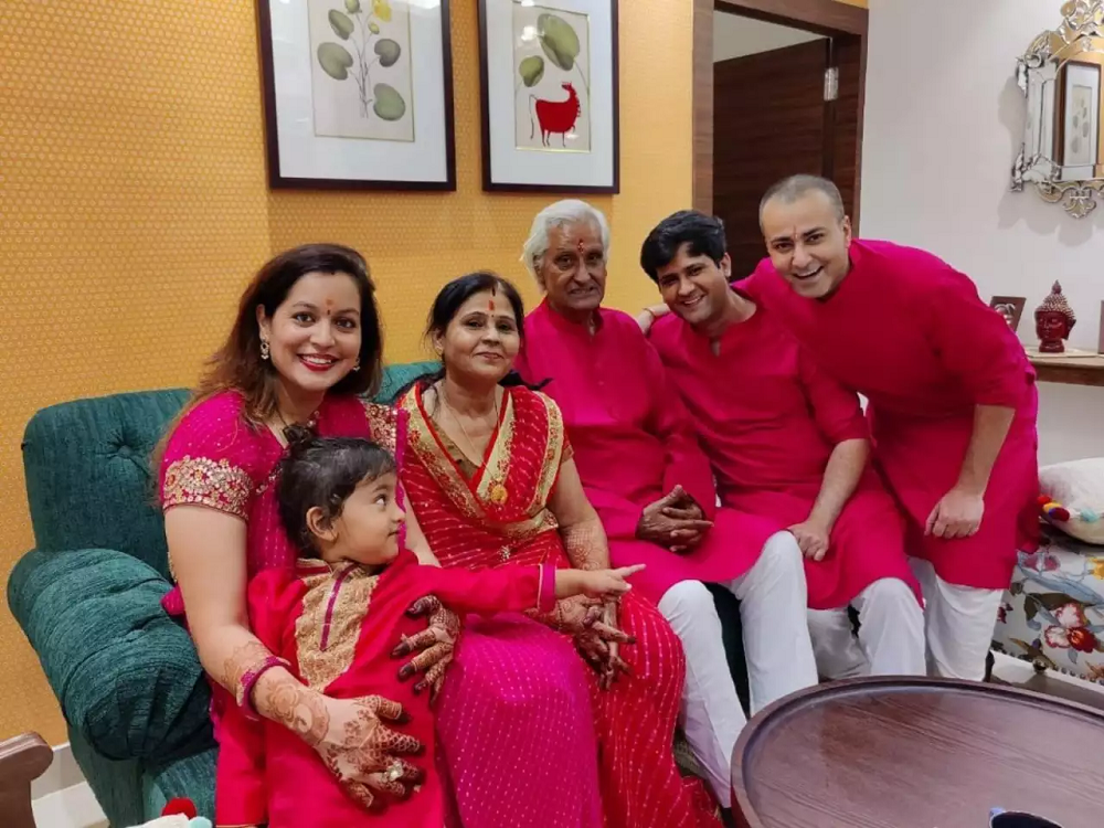 Krishna Bharadwaj Family