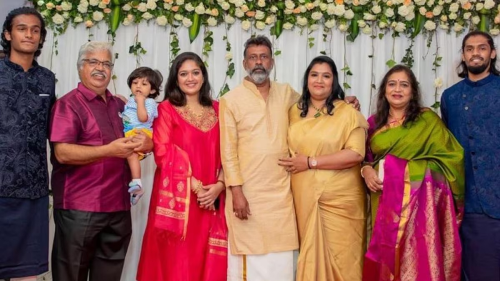 Meghana Raj Family