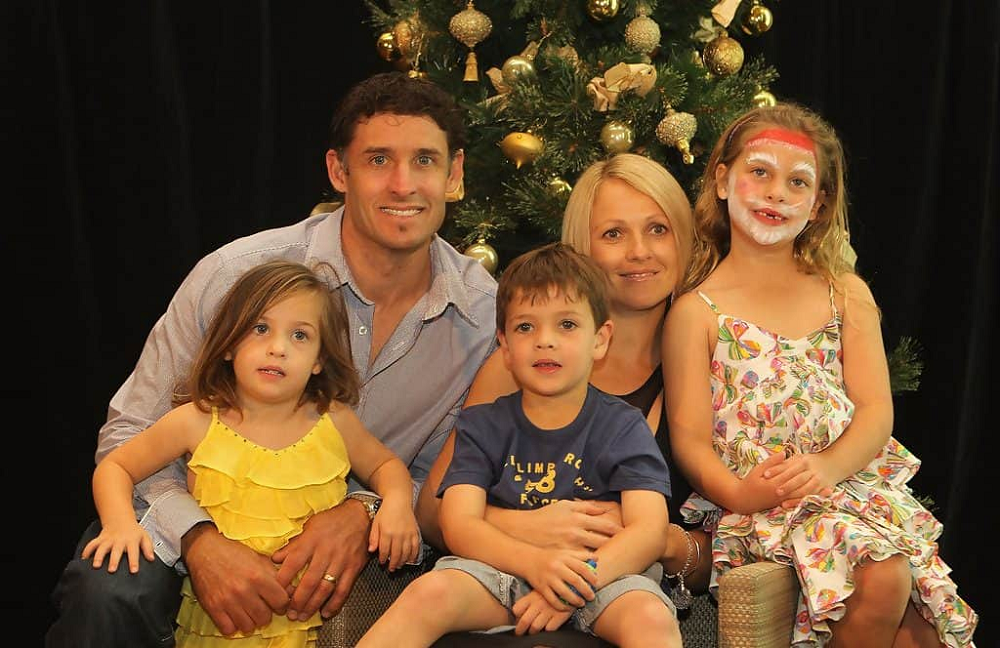 Michael Hussey Family