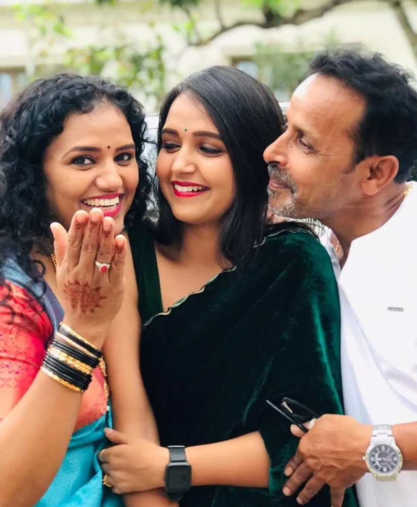 Nisha Ravikrishnan Family