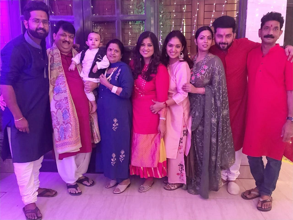 Richa Sharma Family