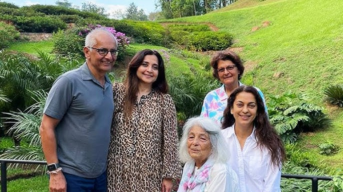 Rohini Hattangadi Family