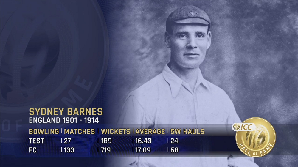 Sydney Barnes career