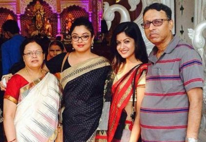 Tanushree Dutta Family