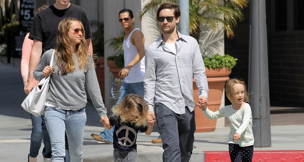 Tobey Maguire Family