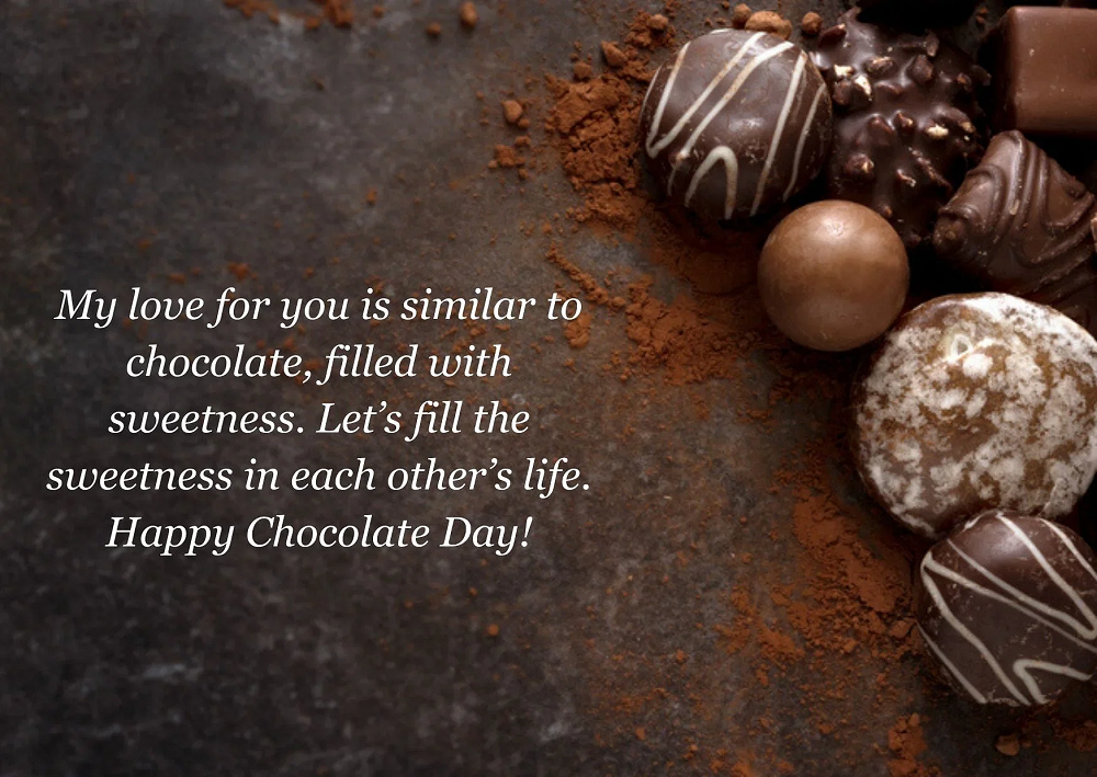Happy Chocolate Day quotes