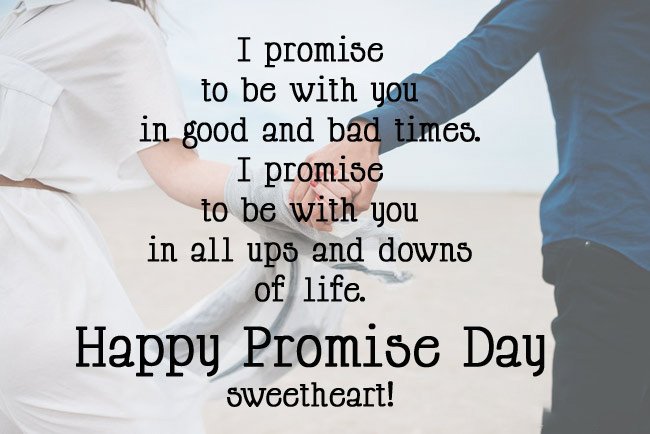 Happy Promise Day wishes for best friend