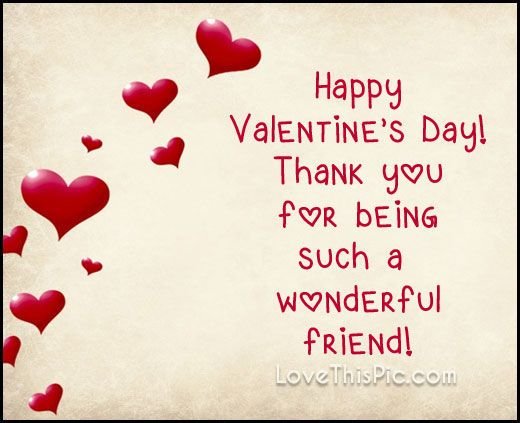 happy valentines day for friends