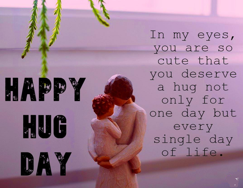 quotes on hug day
