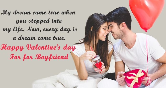 Happy Valentine Day wishes for boyfriends